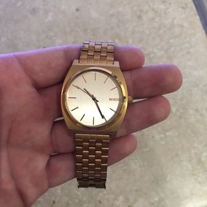Men’s Rose Gold Nixon Watch